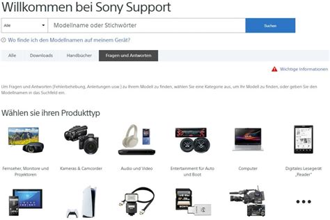 sony kundenservice.